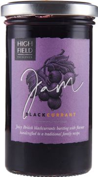 HIGHFIELD PRESERVES Blackcurrant Jam 320g