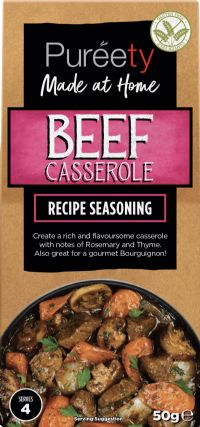 PUREETY Beef Casserole Recipe Seasoning 50g