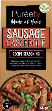 PUREETY Sausage Casserole Recipe Seasoning 50g