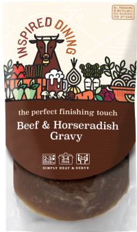 ATKINS & POTTS Inspired Dining - Beef & Horseradish Gravy 200g