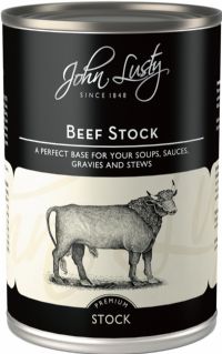 JOHN LUSTY Traditional Beef Stock 392g