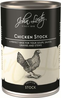 JOHN LUSTY Traditional Chicken Stock 392g