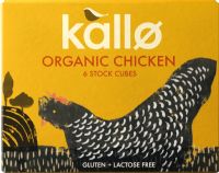 KALLO Organic Chicken Stock Cubes 66g