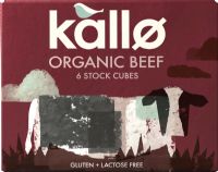 KALLO Organic Beef Stock Cubes 66g