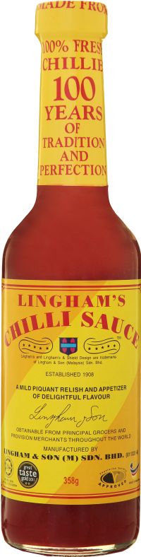 LINGHAM'S Chilli Sauce 358g