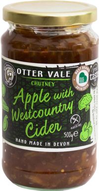 OTTER VALE Apple Chutney with West Country Cider 500g