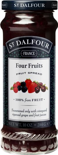 ST DALFOUR Four Fruits Fruit Spread 284g
